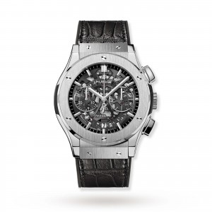hublot classic fusion heren skelet 45mm horloge