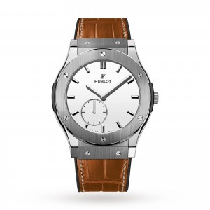 hublot classic fusion heren wit 45mm horloge