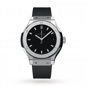 hublot classic fusion dames zwart 33mm horloge