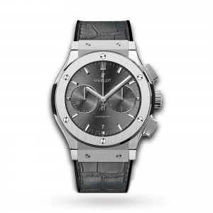 hublot classic fusion heren grijs 45mm horloge