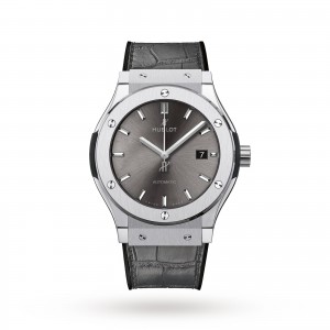 hublot classic fusion heren grijs 42mm horloge