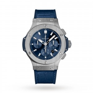 hublot big bang heren blauw 44mm horloge