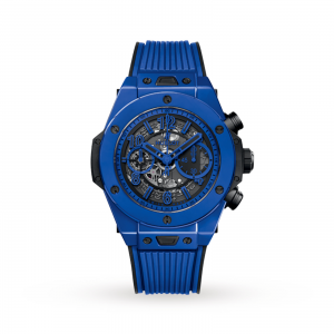 hublot big bang heren blauw 45mm horloge