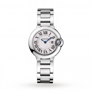 cartier ballon bleu dames zilver 28mm horloge
