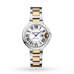cartier ballon bleu dames zilver 33mm horloge