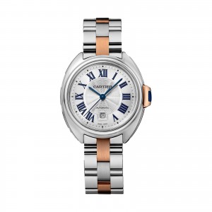 cartier clé de cartier dames wit 31mm horloge