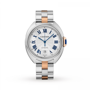 cartier clé de cartier dames zilver 35mm horloge
