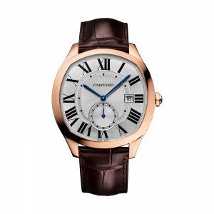 cartier drive heren zilver 40mm horloge