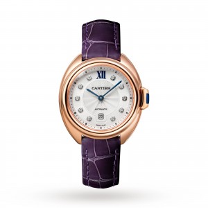 cartier clé de cartier dames zilver 31mm horloge