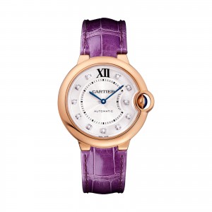 cartier ballon bleu dames zilver 36mm horloge