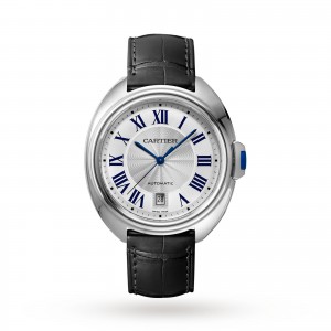 cartier clé de cartier unisex zilver 40mm horloge