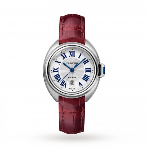 cartier clé de cartier dames zilver 31mm horloge
