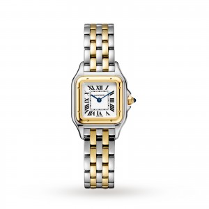 panthère de cartier dames wit 22mm horloge