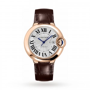 cartier ballon bleu heren zilver 42mm horloge