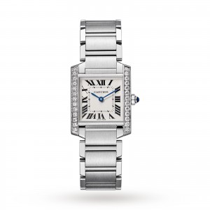 cartier tank française dames zilver 25mm horloge