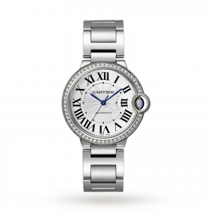 cartier ballon bleu dames zilver 36mm horloge