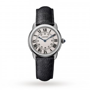 cartier ronde dames zilver 29mm horloge
