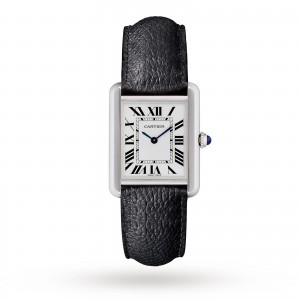 cartier tank solo dames zilver 29mm horloge