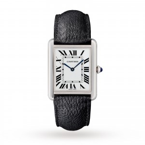 cartier tank solo unisex zilver 36mm horloge