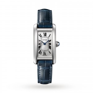 cartier tank américaine dames zilver 19mm horloge