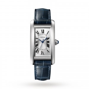 cartier tank américaine heren zilver 22mm horloge