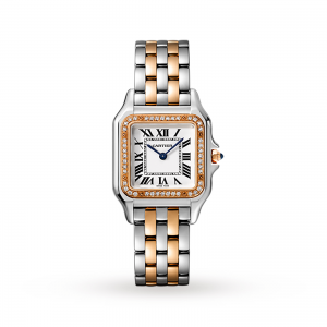 panthère de cartier dames zilver 27mm horloge
