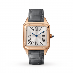 Cartier Santos Dumont dames zilver 31mm horloge