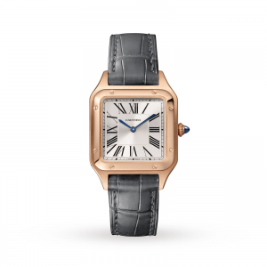 Cartier Santos Dumont dames zilver 27mm horloge