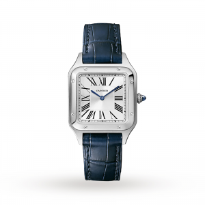 Cartier Santos Dumont dames zilver 27mm horloge