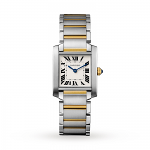 cartier tank française dames zilver 25mm horloge