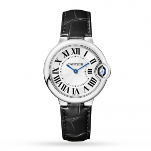 cartier ballon bleu dames zilver 33mm horloge