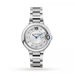 cartier ballon bleu dames zilver 33mm horloge
