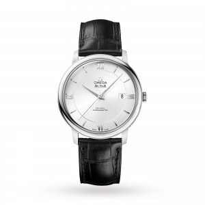 omega de ville heren zilver 39.5mm horloge
