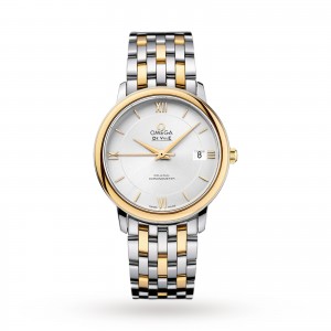omega de ville heren zilver 36mm horloge