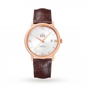omega de ville heren zilver 39.5mm horloge