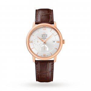 omega de ville heren zilver 39.5mm horloge