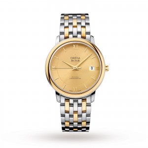 omega de ville heren gouden 36.8mm horloge