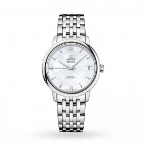 omega de ville dames parelmoer 32.7mm horloge