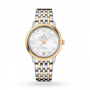 omega de ville dames parelmoer 32.7mm horloge