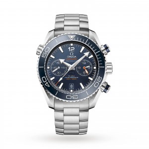 omega planet ocean heren blauw 45.5mm horloge