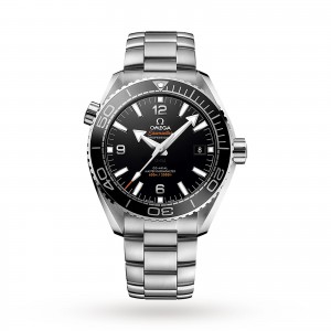 omega planet ocean heren zwart 43.5mm horloge