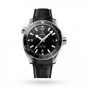 omega planet ocean heren zwart 43.5mm horloge