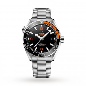 omega planet ocean heren zwart 43.5mm horloge
