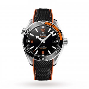 omega planet ocean heren zwart 43.5mm horloge