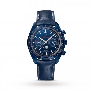 omega speedmaster heren blauw 44,25 mm horloge