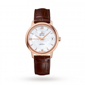 omega de ville dames parelmoer 32.7mm horloge