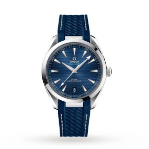omega seamaster aqua terra heren blauw 41mm horloge