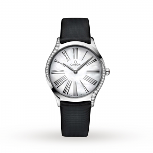omega de ville dames wit 36mm horloge