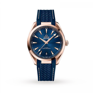 omega seamaster aqua terra heren blauw 41mm horloge