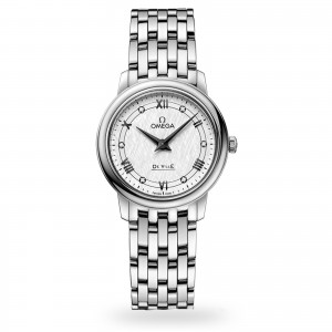 omega de ville dames wit 27mm horloge